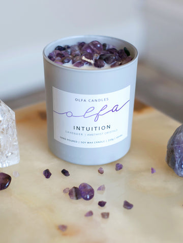 Intuition - Lavender - Amethyst Crystals